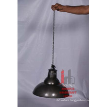 Iron Round Lamp